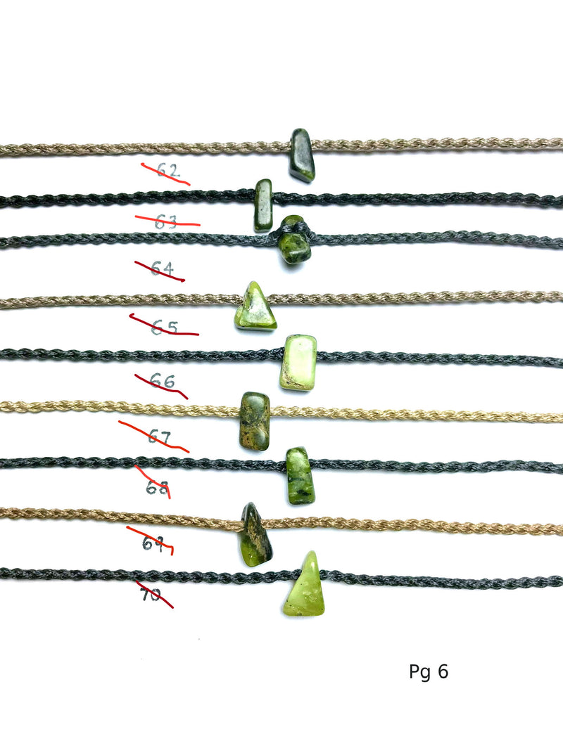 Gemstone Anklets