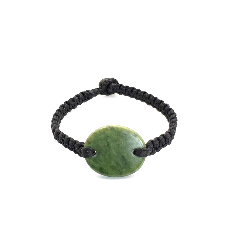 Pounamu Disc Bracelet - Large