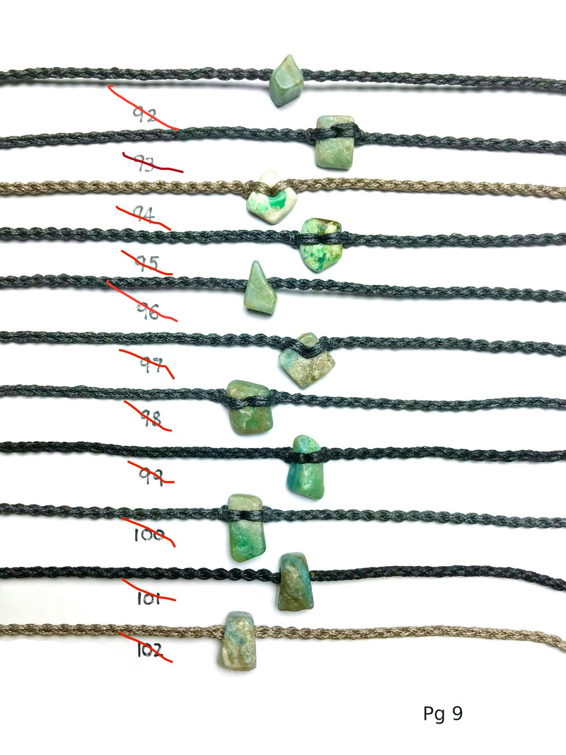 Gemstone Anklets