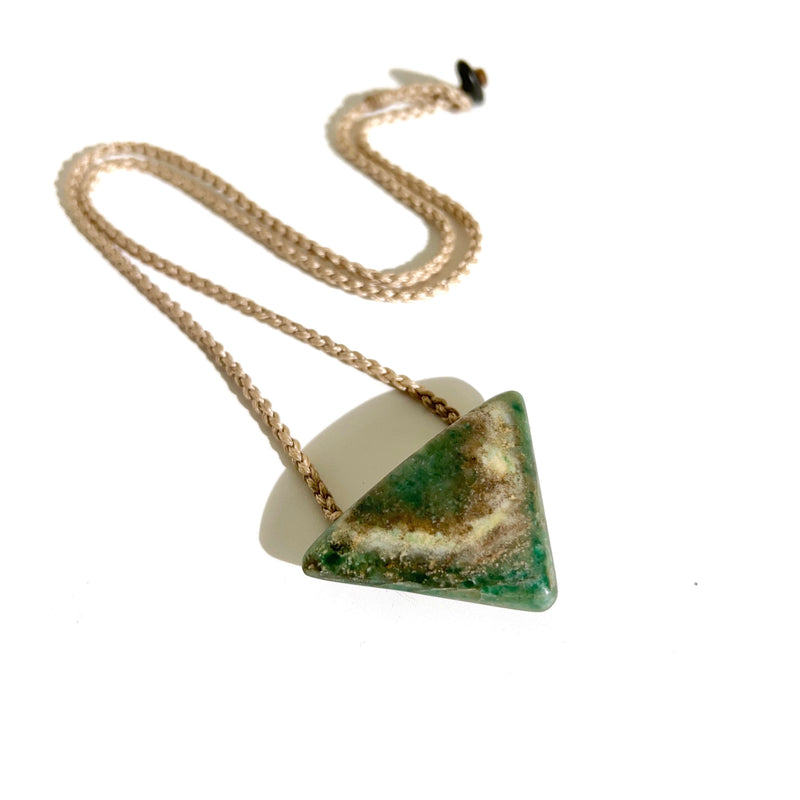 Aotea Triangle Breastplate Pendant