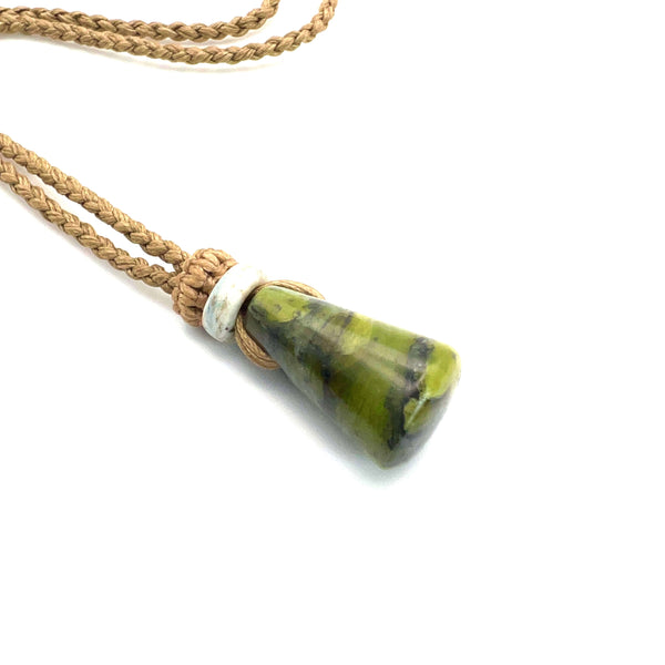 Pounamu Vial Pendant