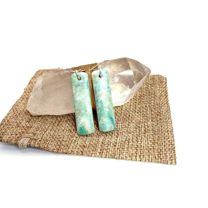 Aotea & Quartz Fusion Earrings