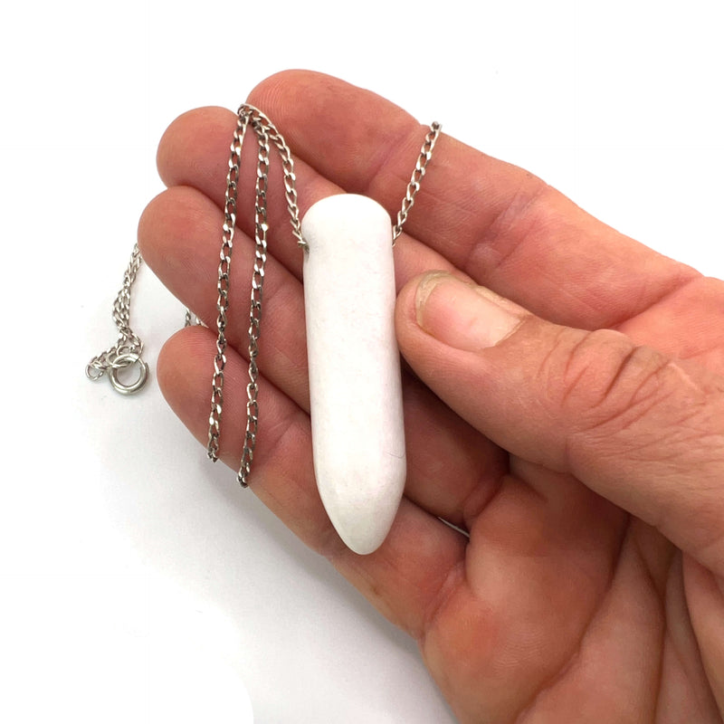 Quartz Droplet Pendant