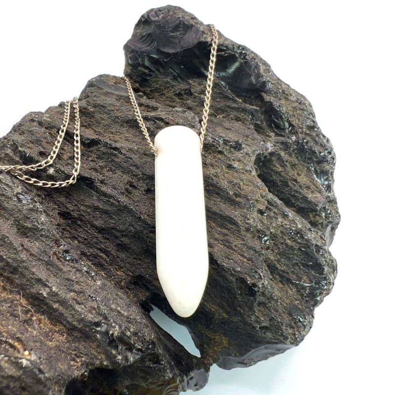 Quartz Droplet Pendant