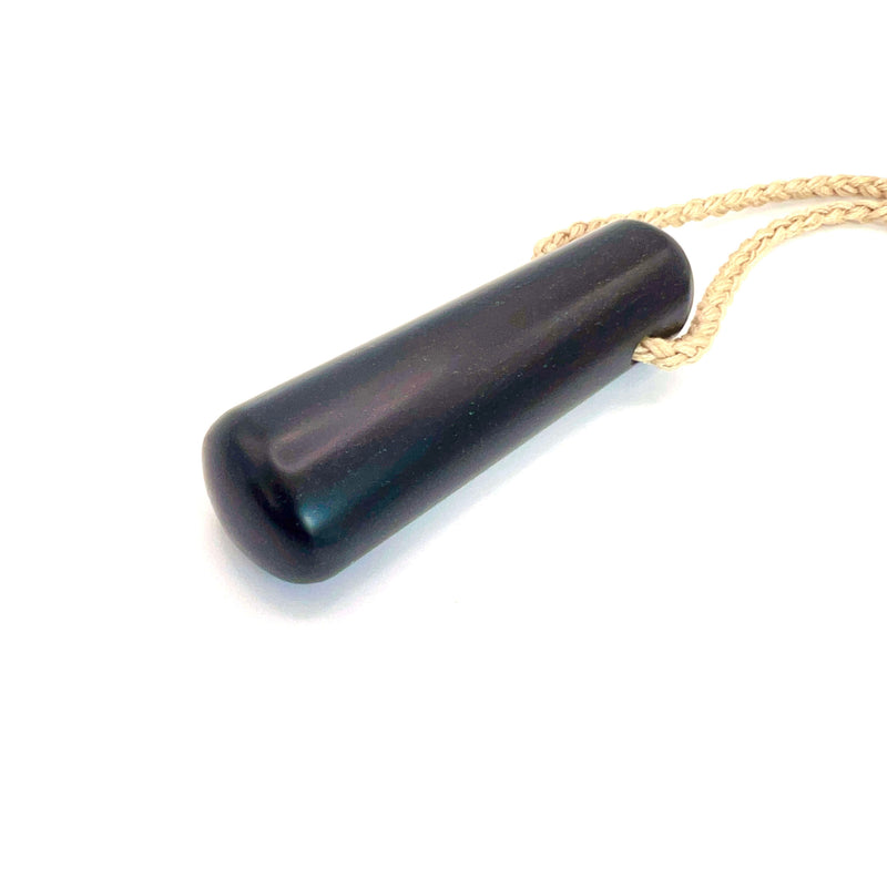 Obsidian Bound Amulet Pendant