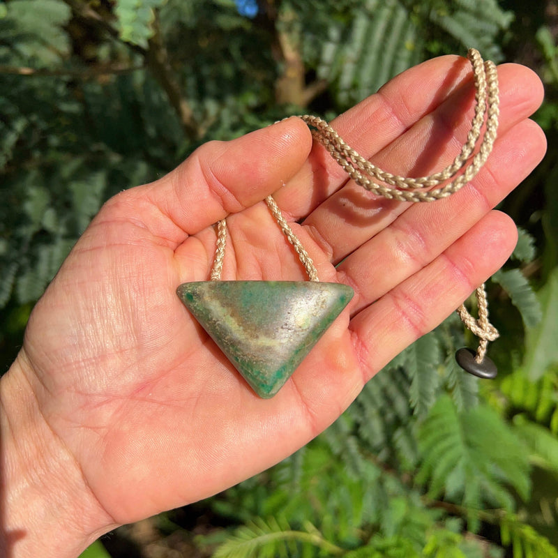 Aotea Triangle Breastplate Pendant