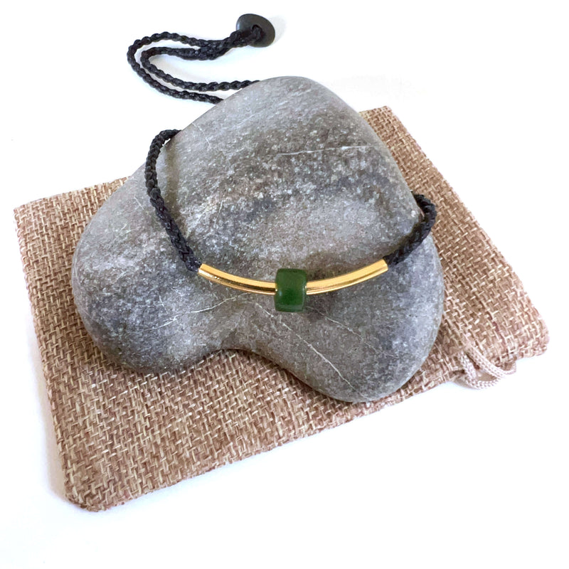 Pounamu Tube Necklace