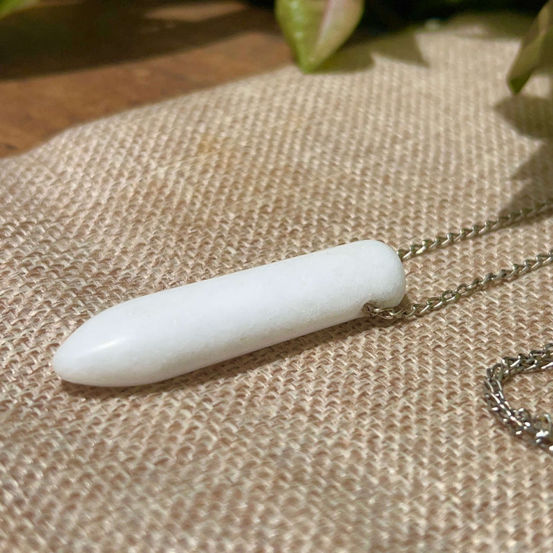 Quartz Droplet Pendant