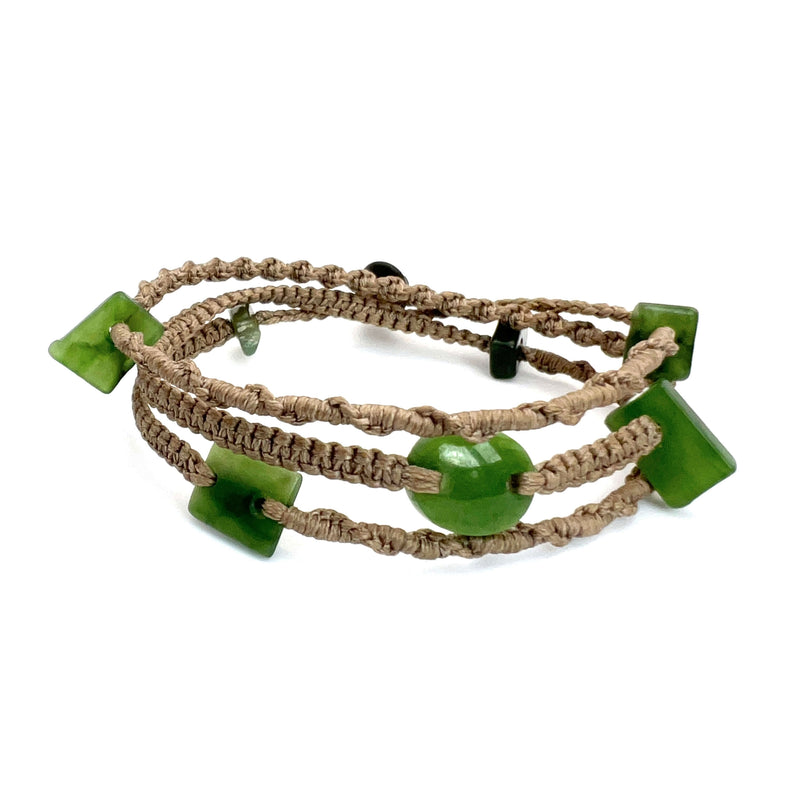 Gemstone Wrap Bracelet