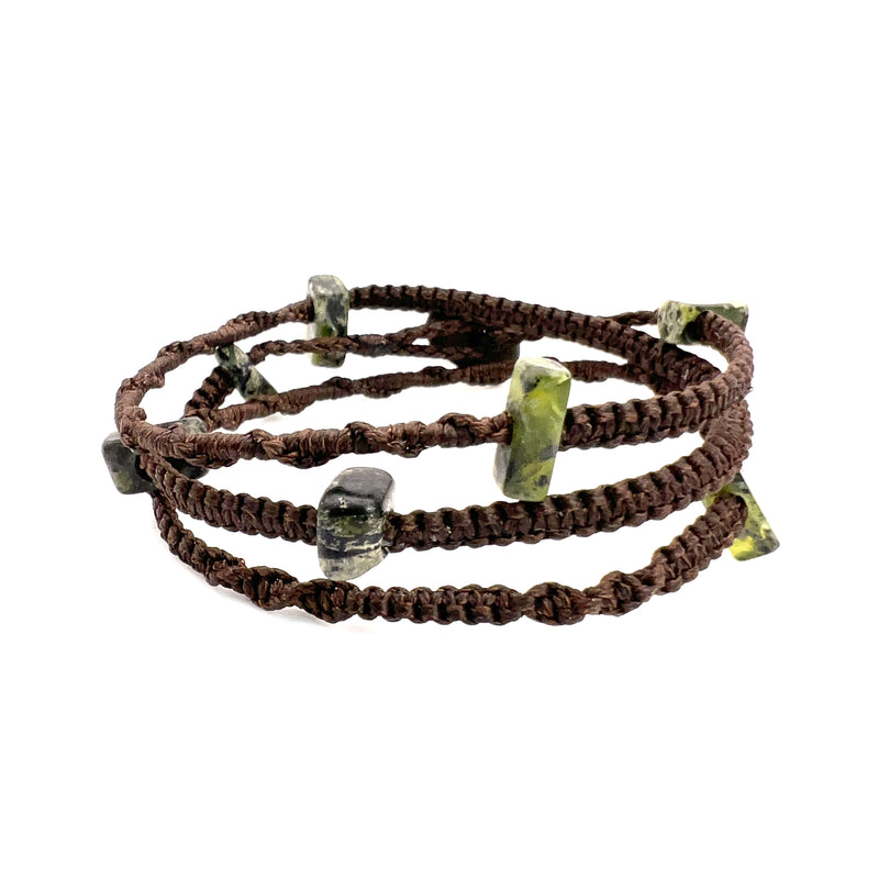 Gemstone Wrap Bracelet