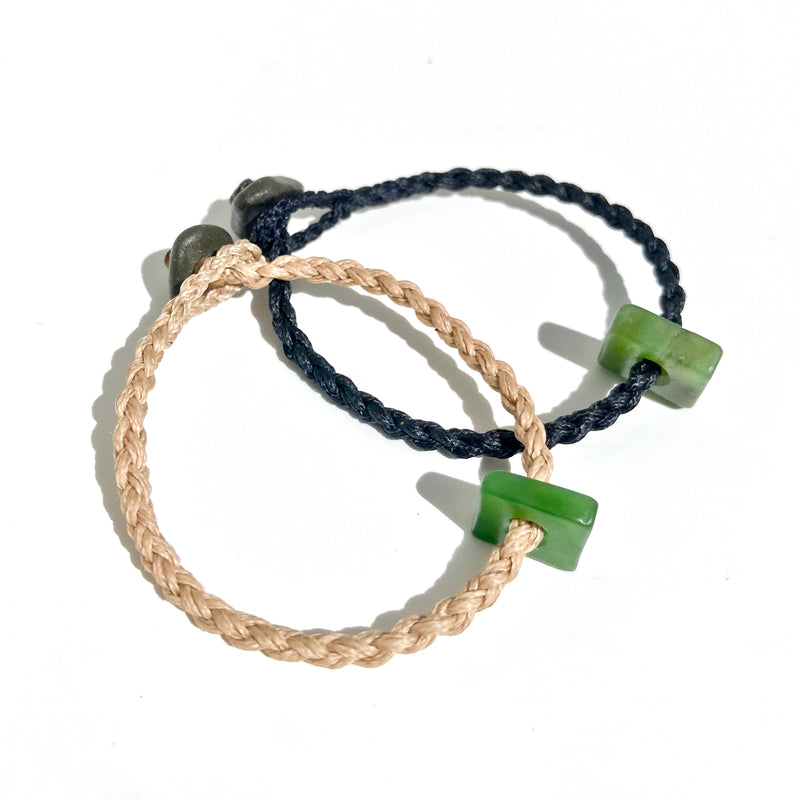 Muka Pito Tie & Bead Charm Bracelet Set