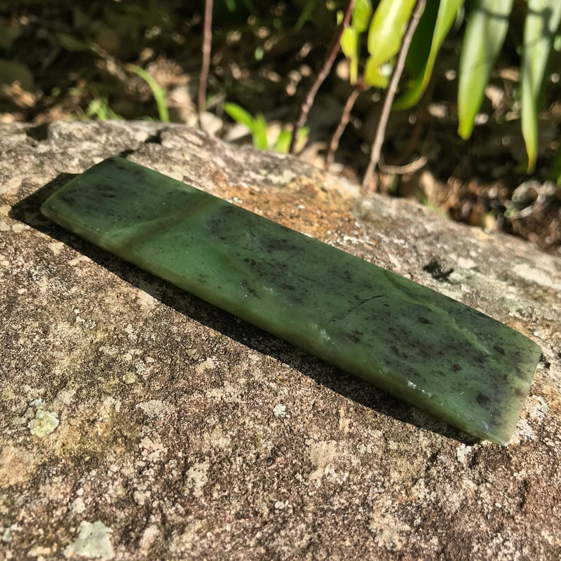 Pounamu (Nephrite Jade) Pito/Umbilical Cord Cutter