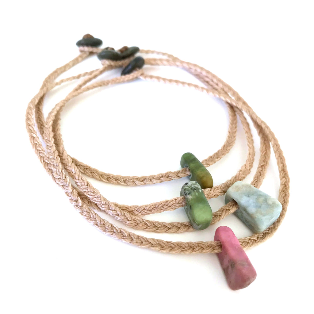 NZ Gemstone Keepsake Anklet – Aotearoa Gemstones