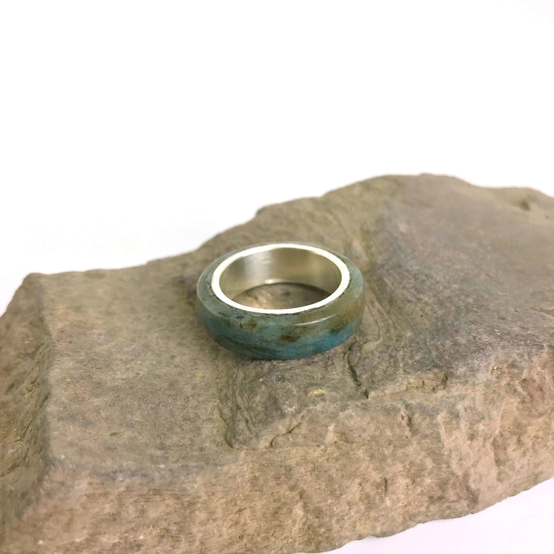 Aotea & Sterling Silver Ring