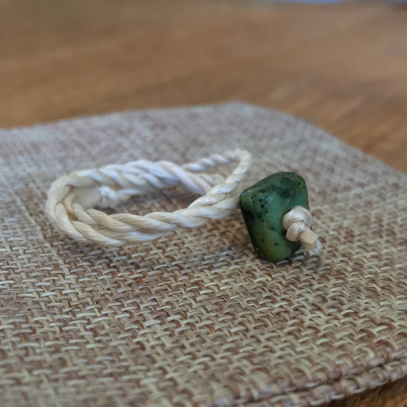 Muka Pito Tie with Gemstone – Aotearoa Gemstones