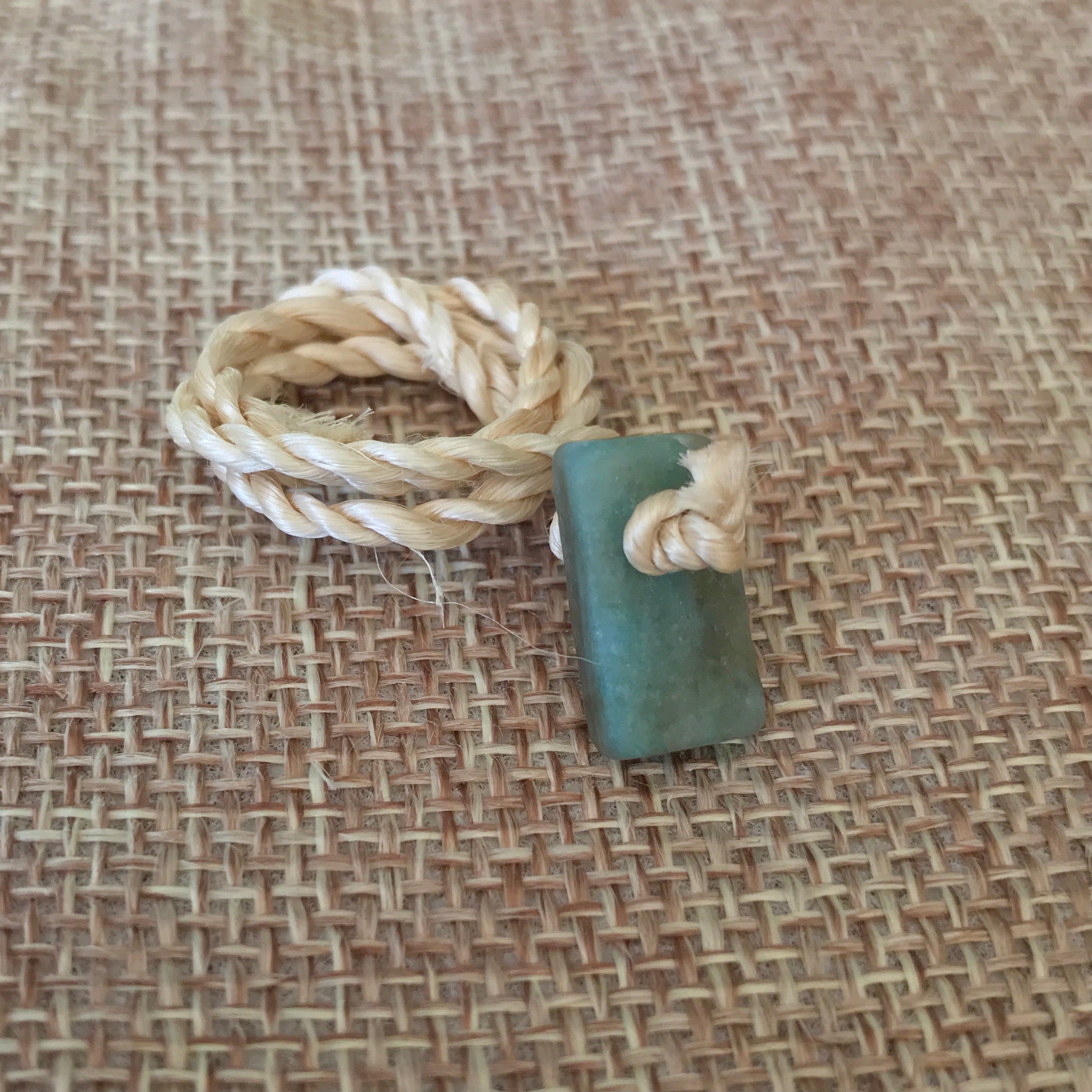 Muka Pito Tie with Gemstone – Aotearoa Gemstones